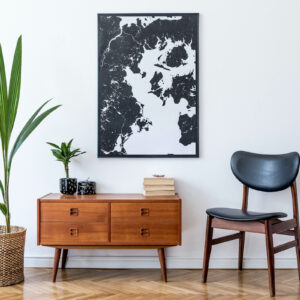 Wooden maps